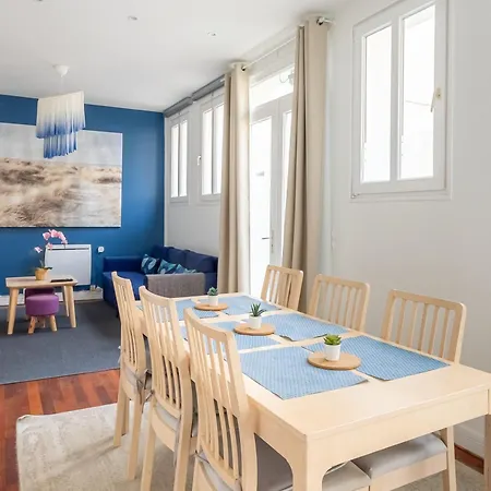 Blue House - Parking - Maison Centre - Proche Gare Appartement Reims