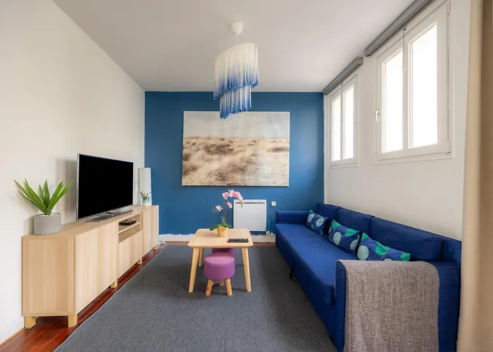 Blue House - Parking - Maison Centre - Proche Gare